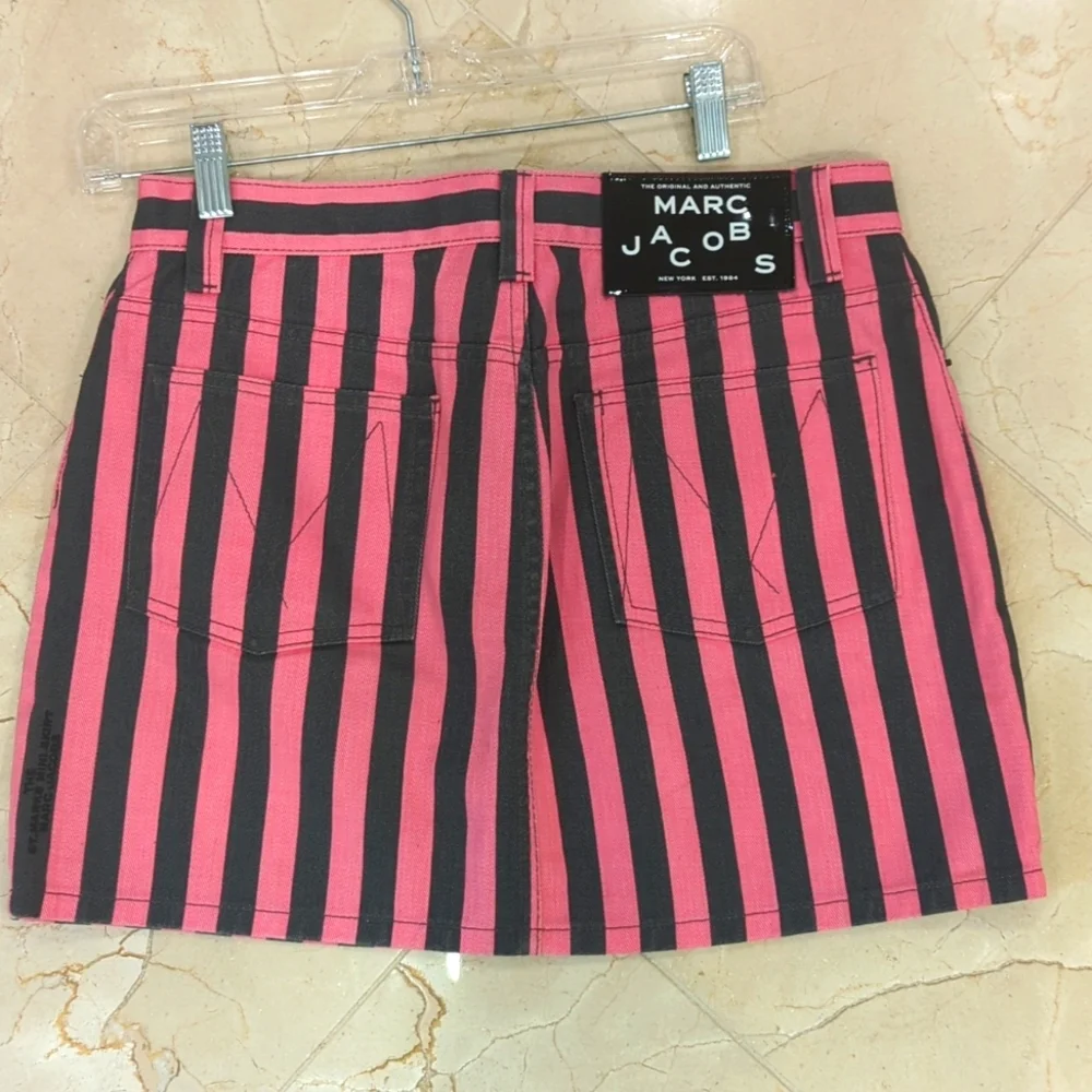 Mark Jacobs pink and gray skirt size 27 - Picture 4 of 5